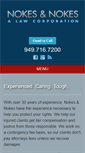 Mobile Screenshot of nokeslaw.com